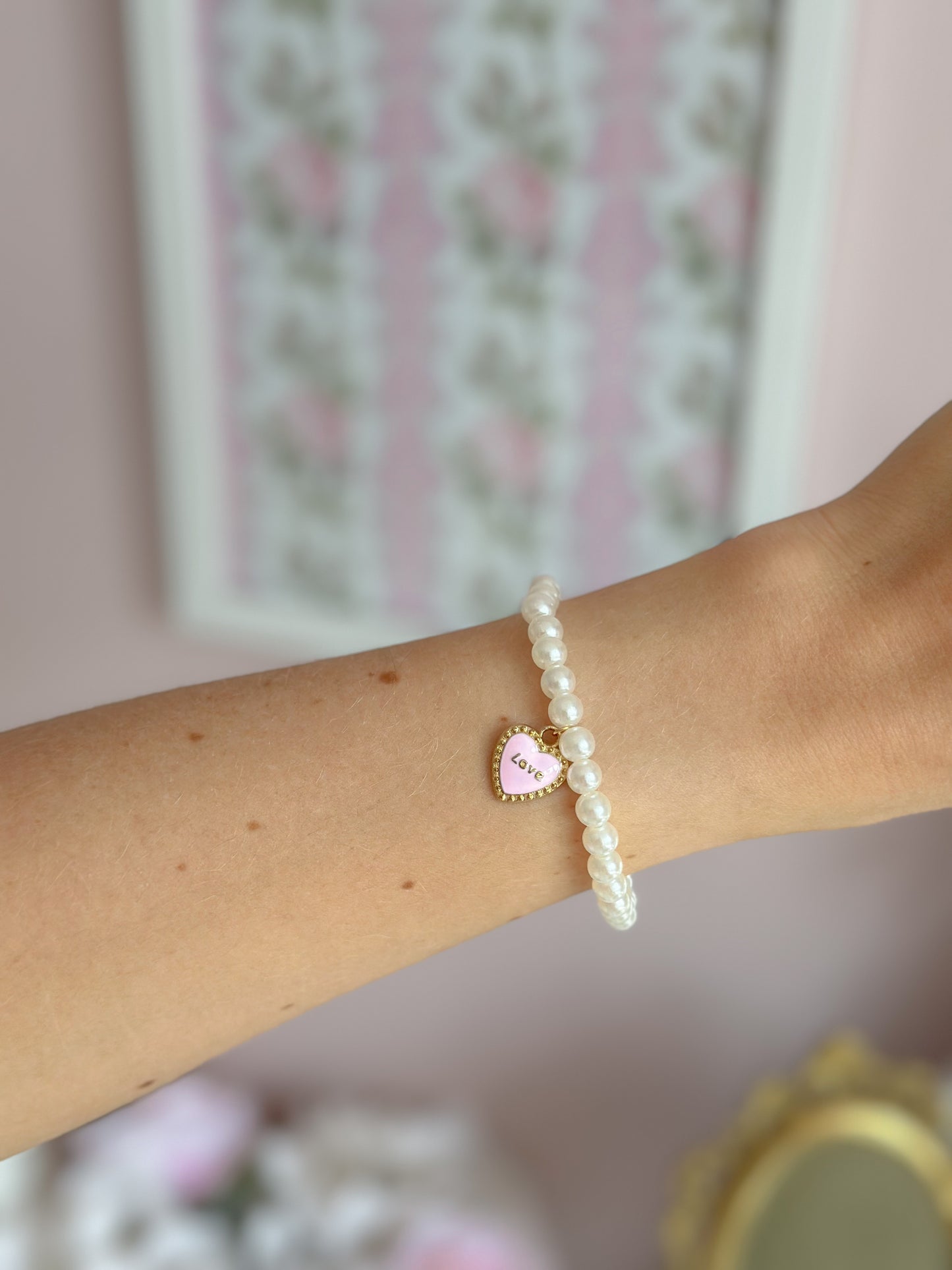 Eternal Love Locket Bracelet PINK