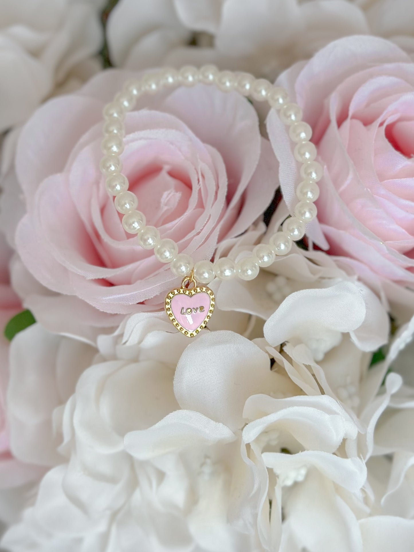 Eternal Love Locket Bracelet PINK