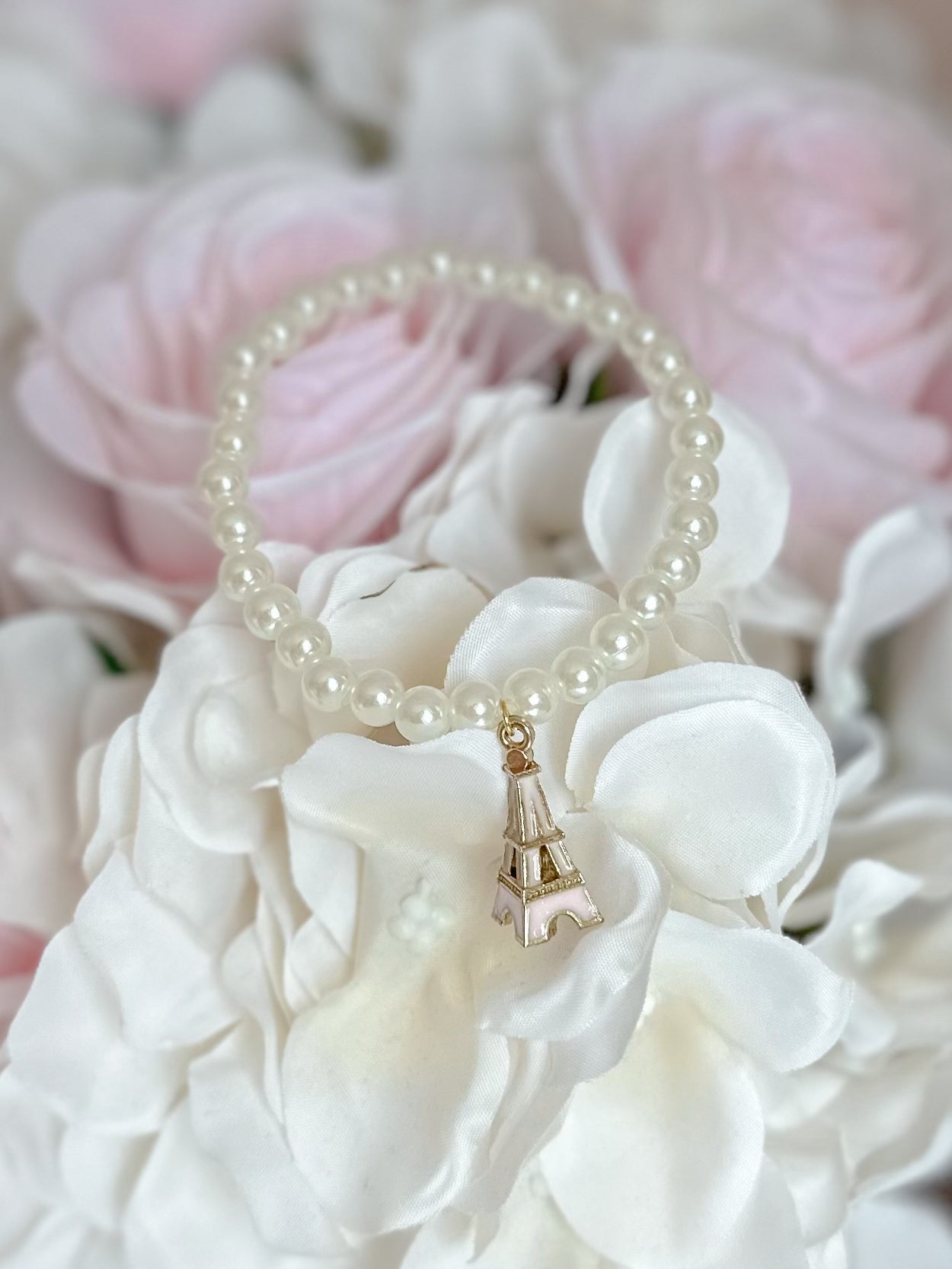 The Parisian Pink Eiffel Bracelet