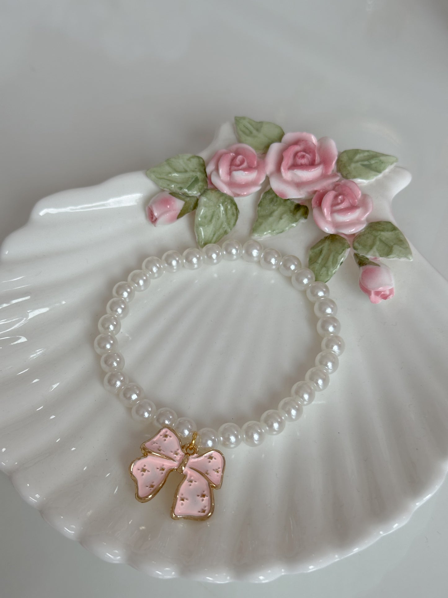 The Pretty In Pink Bow Bracelet