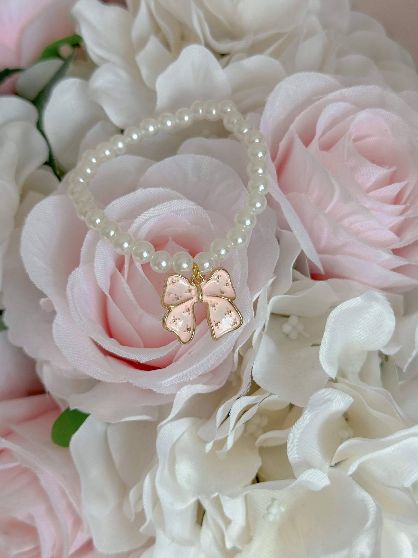The Pretty In Pink Bow Bracelet