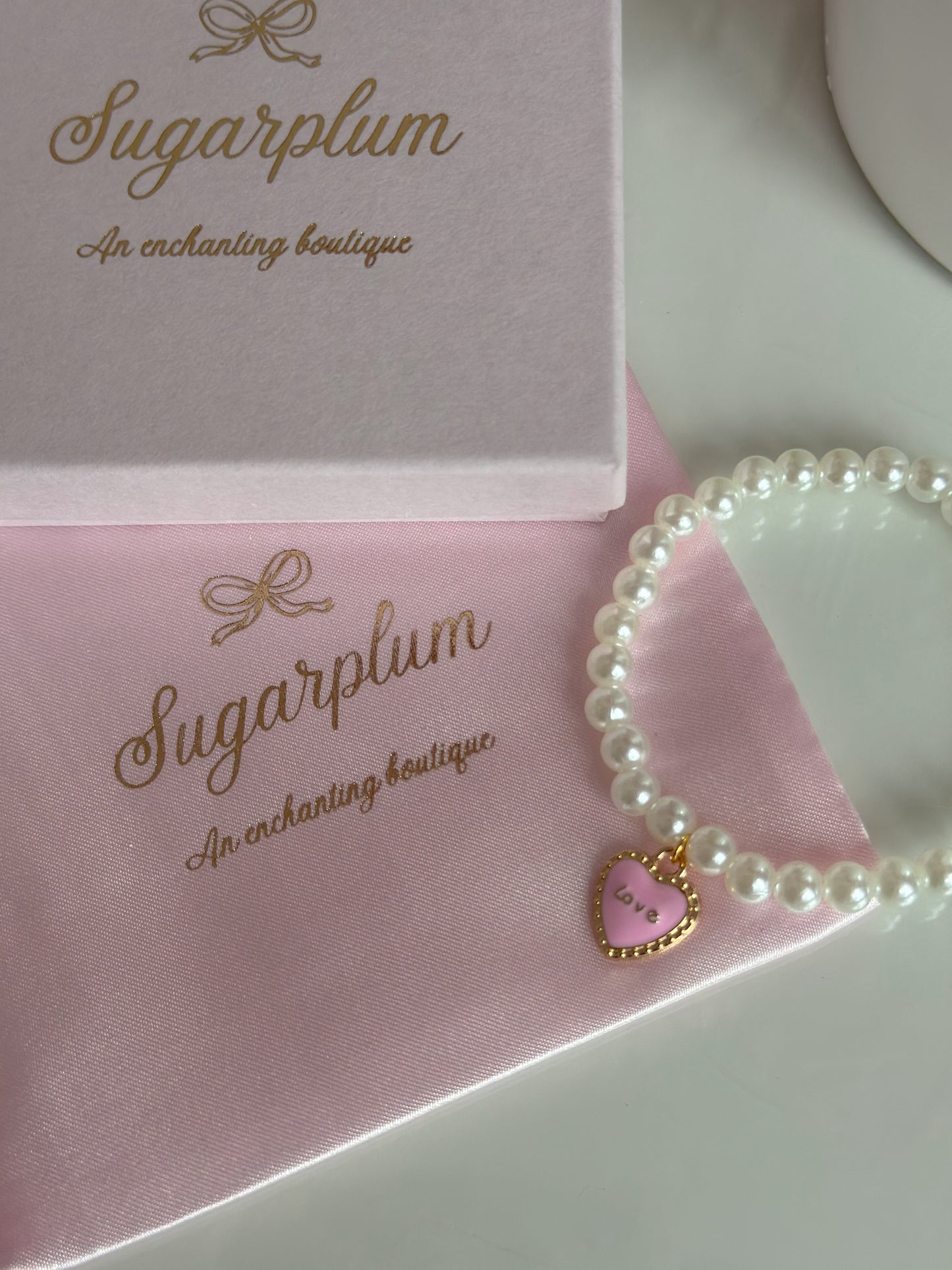 Eternal Love Locket Bracelet PINK